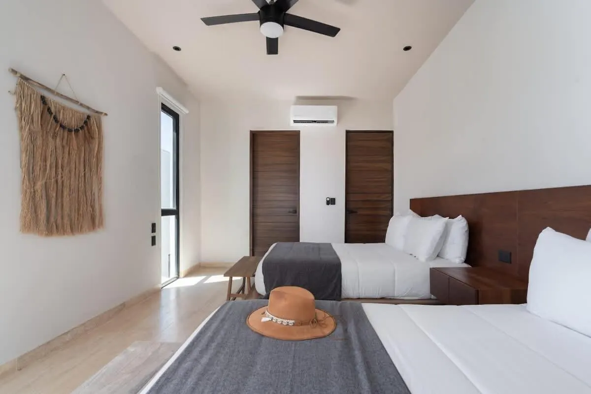 Luxury 3Br Apartment In A Gated Community Large Pool Tulum Holiday home