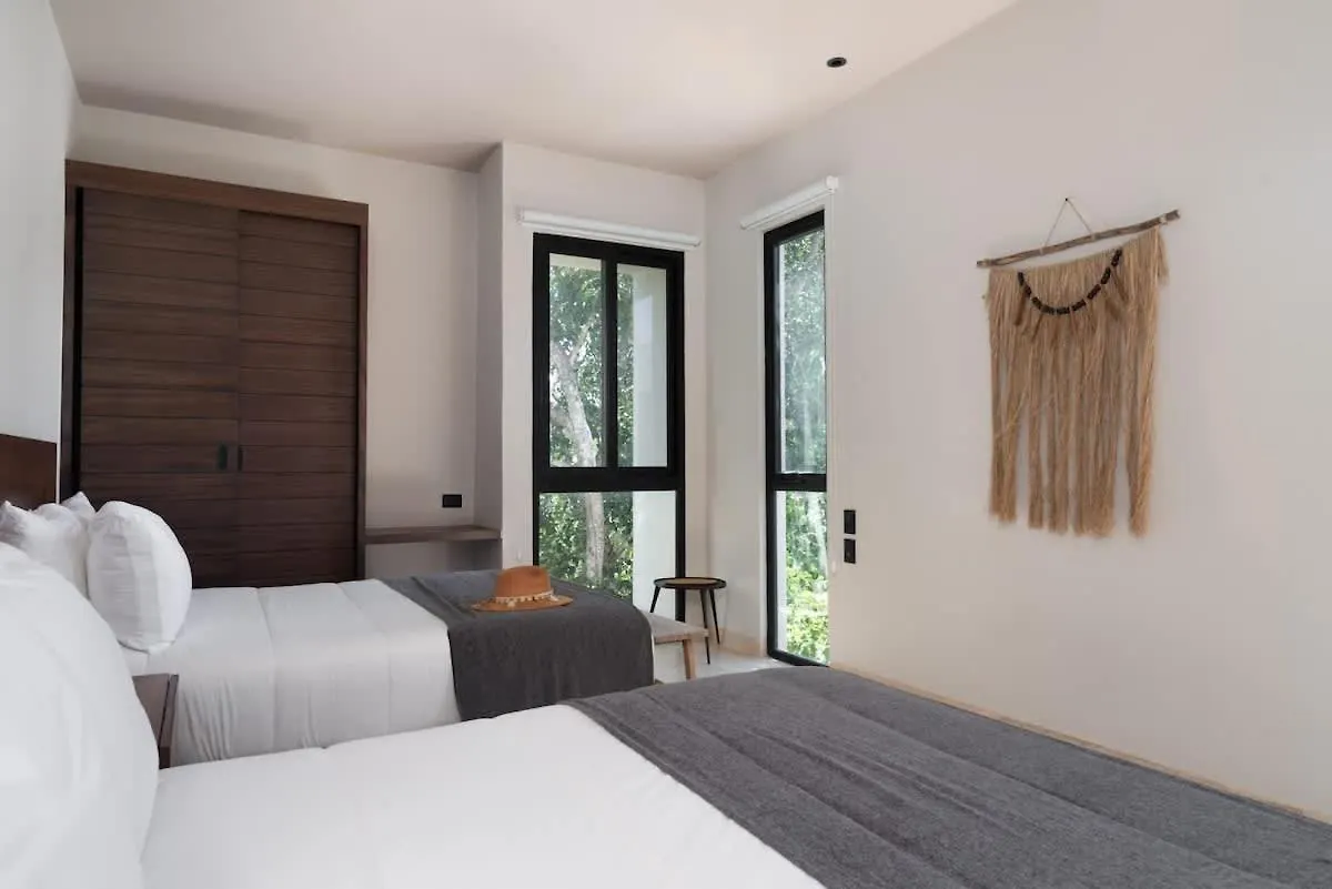 Luxury 3Br Apartment In A Gated Community Large Pool Tulum 0*,  Mexico