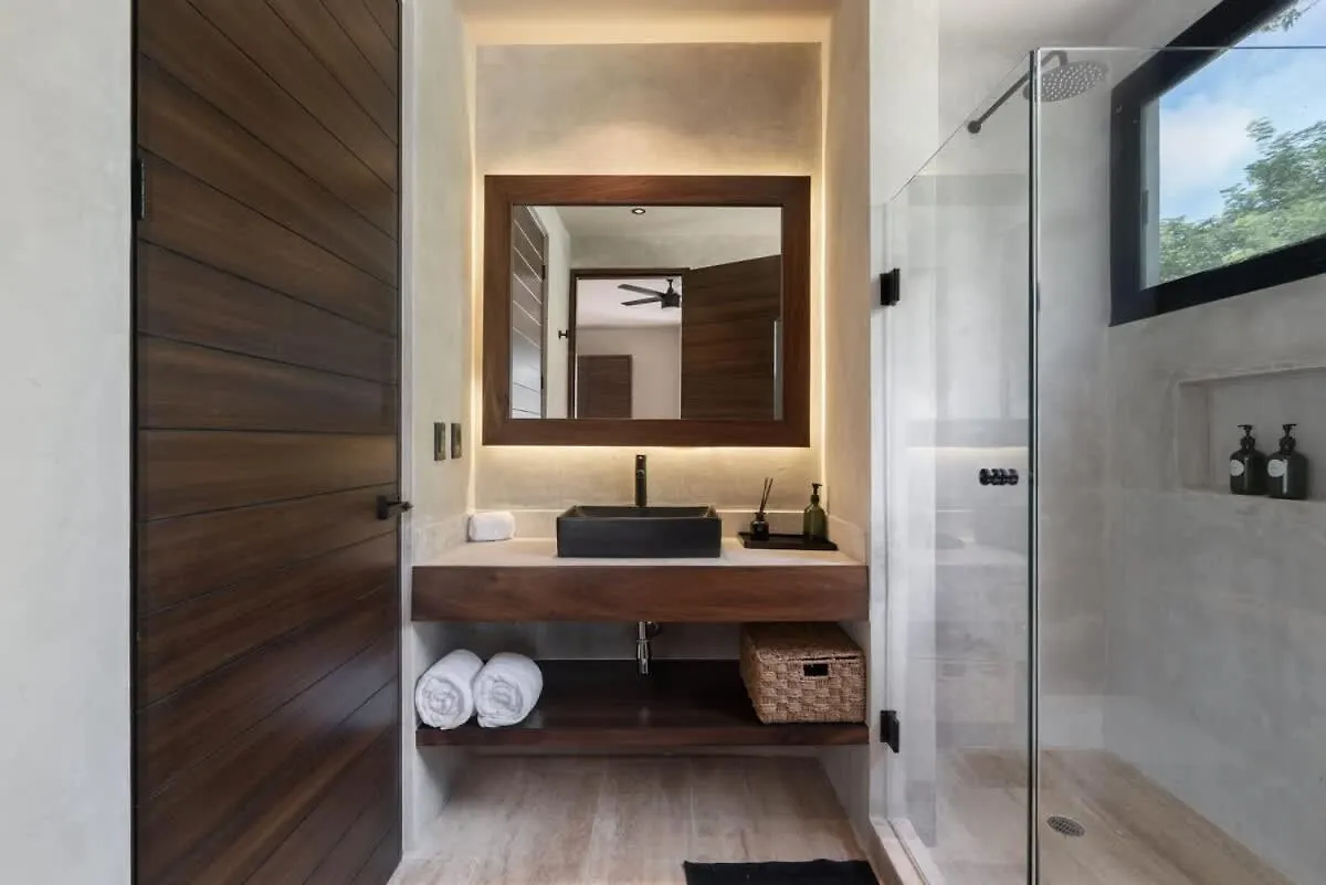 Luxury 3Br Apartment In A Gated Community Large Pool Tulum 0*,  Mexico