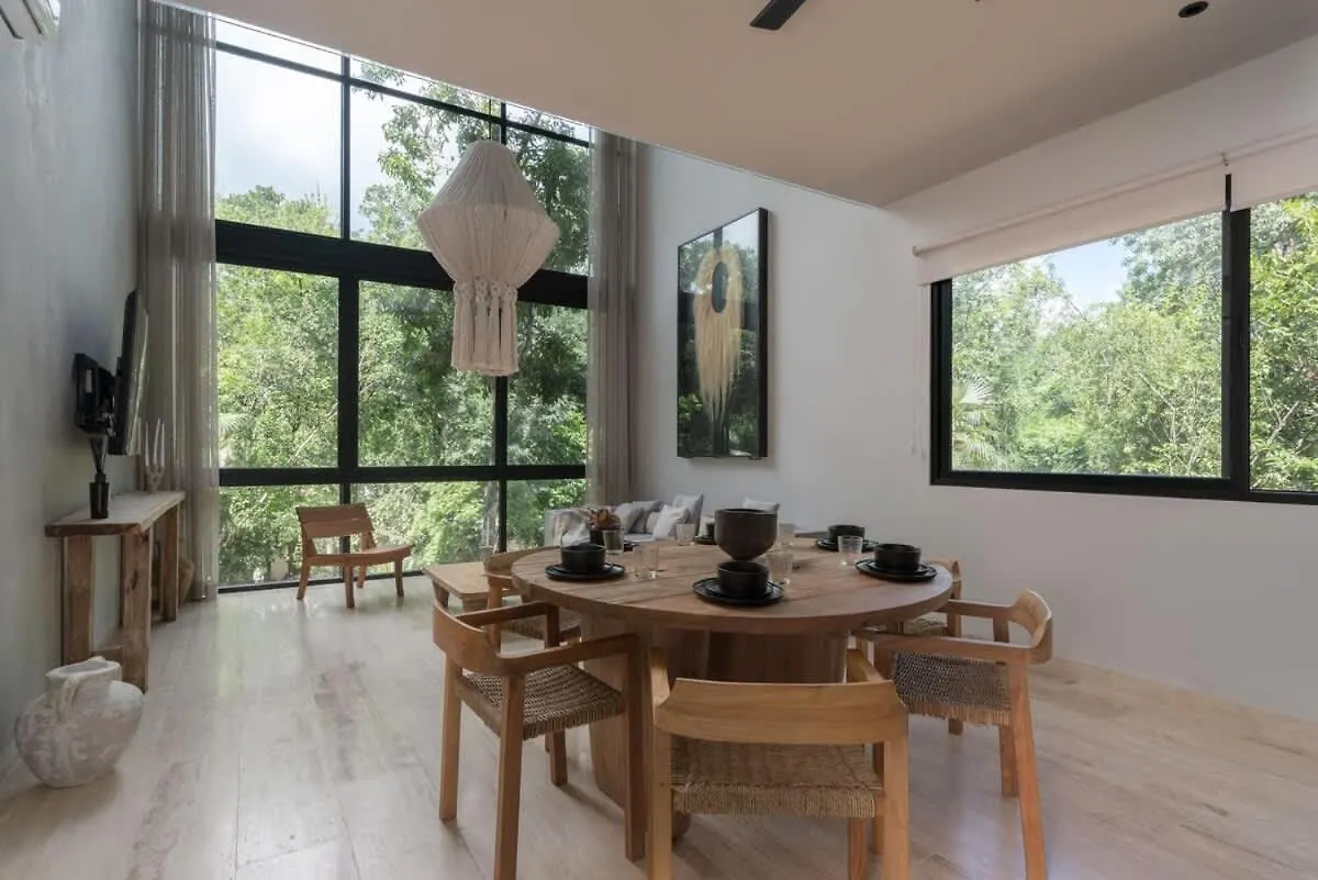 Luxury 3Br Apartment In A Gated Community Large Pool Tulum 0*,