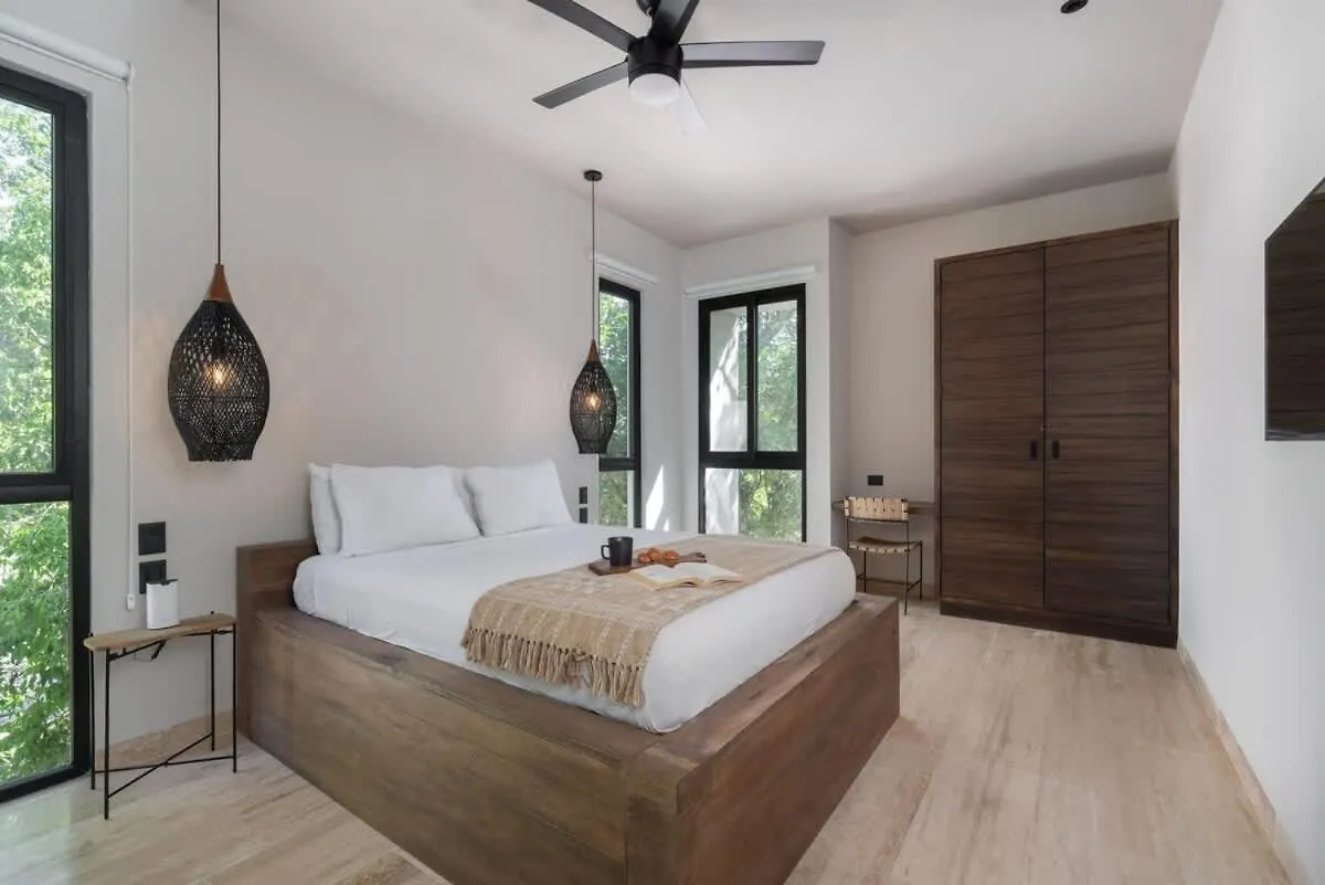Luxury 3Br Apartment In A Gated Community Large Pool Tulum Holiday home
