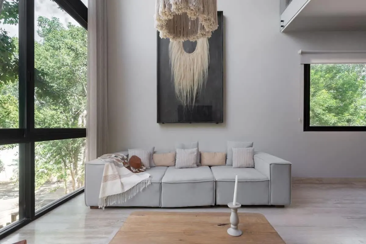 Luxury 3Br Apartment In A Gated Community Large Pool Tulum Mexico
